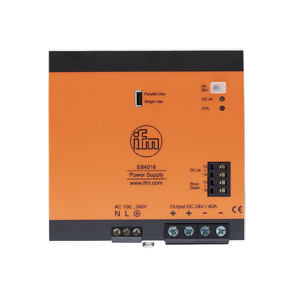 BỘ NGUỒN PSU-1AC/24VDC-40A - E84016 IFM