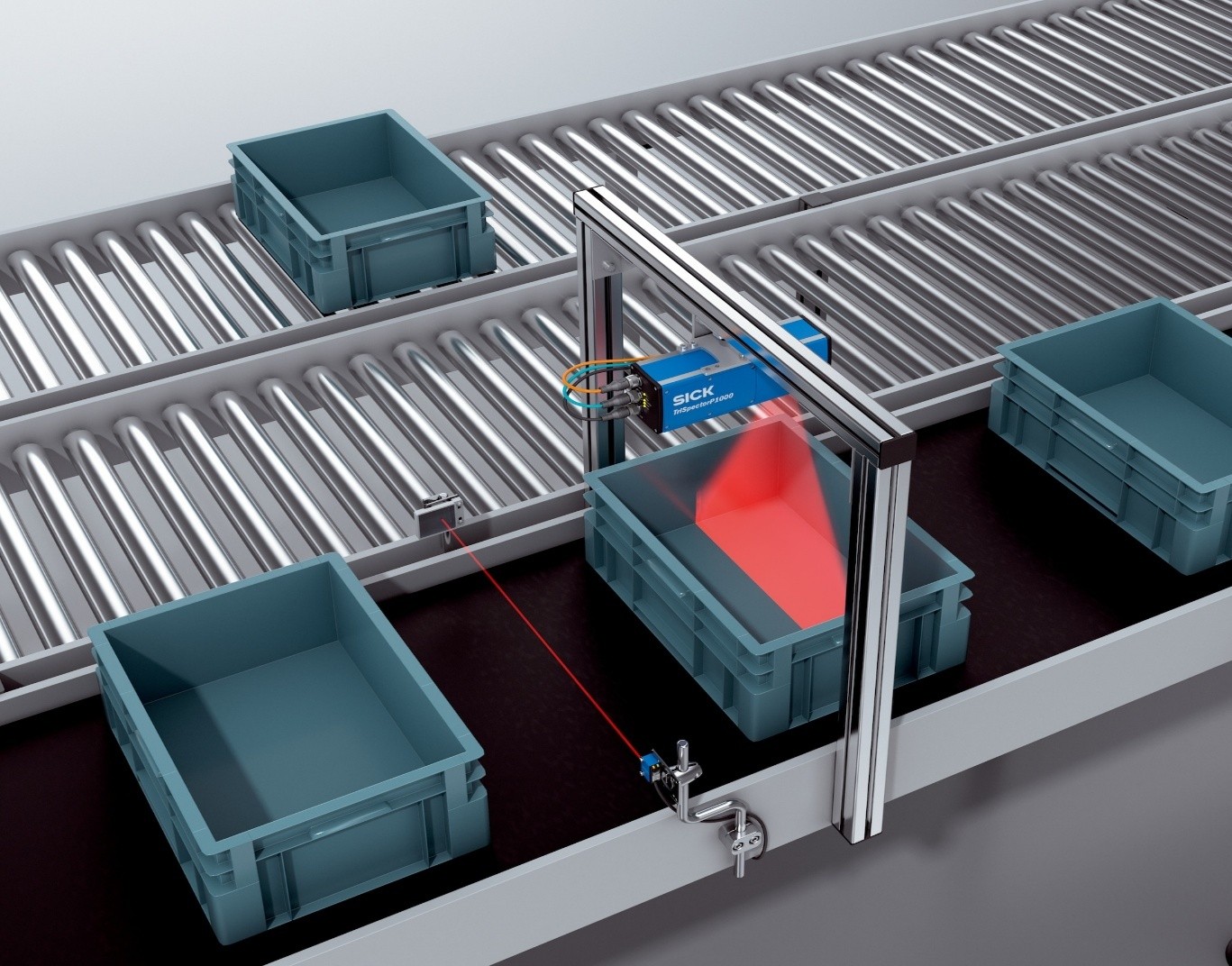 GIẢI PHÁP EMPTY TOTE DETECTION VỚI CẢM BIẾN 3D TRISPECTOR1000 CỦA SICK