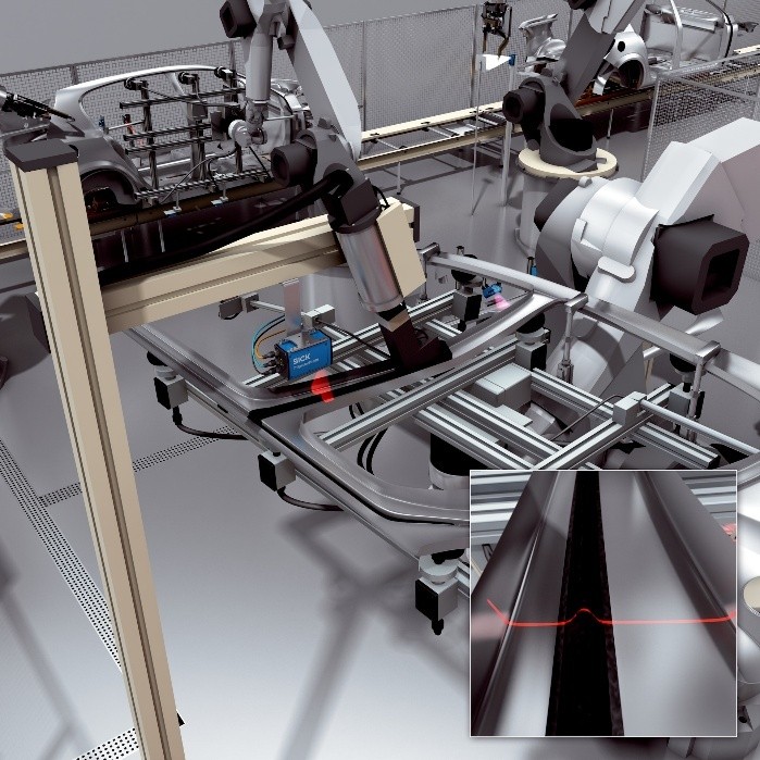 GIÁM SÁT 3D ĐƯỜNG KEO VỚI CẢM BIẾN SICK TRISPECTORP1000 TRONG KIỂM TRA CHẤT LƯỢNG KEO