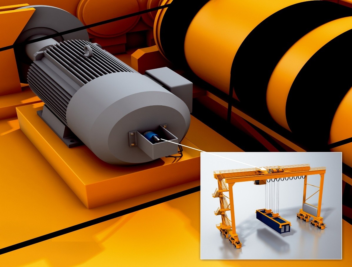 GIẢI PHÁP ĐỊNH VỊ CẦU TRỤC (OVERHEAD CRANE GEAR POSITIONING) BẰNG ENCODER SICK