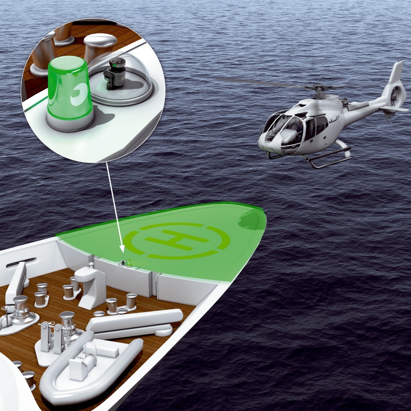 GIẢI PHÁP POSITIONING HELICOPTERS CỦA SICK