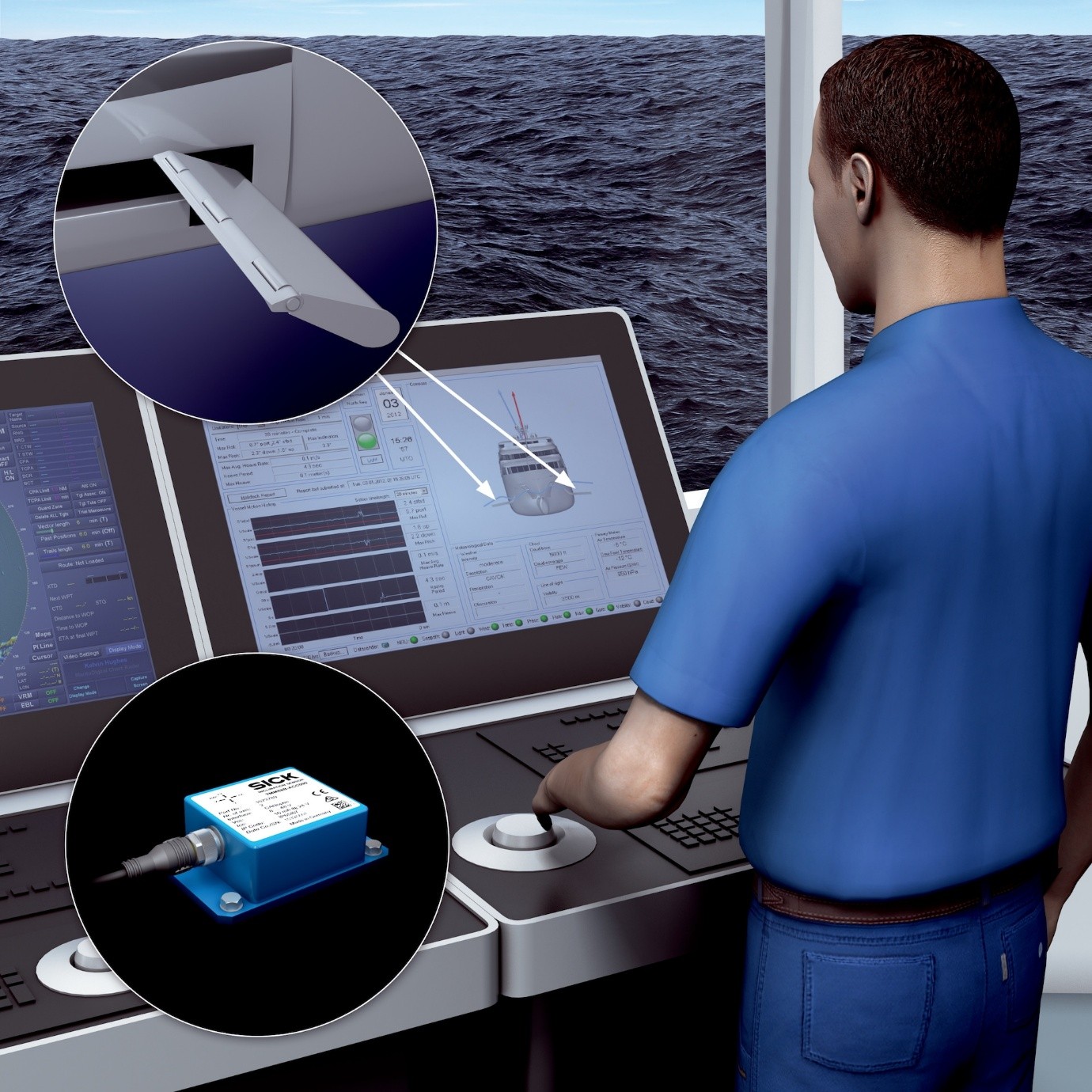 GIẢI PHÁP ĐO ĐỘ NGHIÊNG (SHIP INCLINATION) CHO TÀU, CẢNG VÀ ĐƯỜNG THỦY VỚI SICK