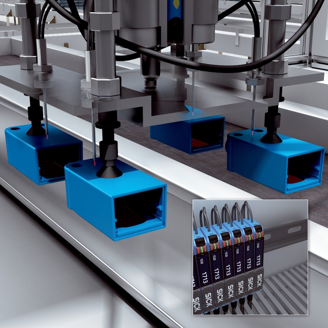 ỨNG DỤNG CẢM BIẾN SỢI QUANG WLL80 TRONG NGÀNH CÔNG NGHIỆP MÁY MÓC XỬ LÝ VÀ LẮP RÁP