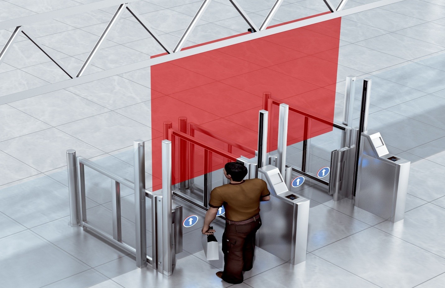 GIẢI PHÁP GIÁM SÁT CHỐNG TRÈO TẠI CỔNG LÊN MÁY BAY TỰ ĐỘNG TỪ SICK