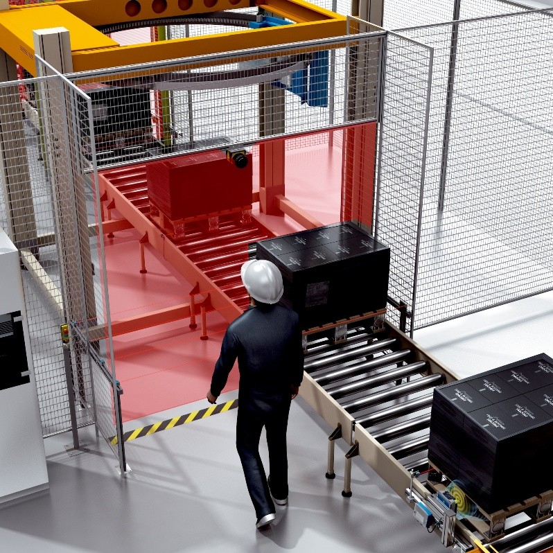 TỐI ƯU HÓA AN TOÀN VÀ HIỆU SUẤT CHO TRẠM PALLETIZING VỚI MICROSCAN3 VÀ FLEXI SOFT