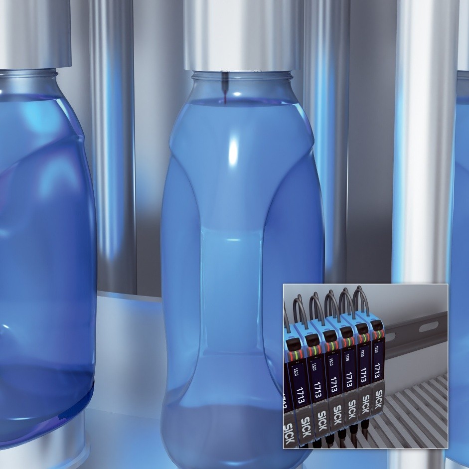 ỨNG DỤNG CẢM BIẾN SỢI QUANG WLL80 TRONG ĐO MỨC CHẤT LỎNG TRONG CHAI