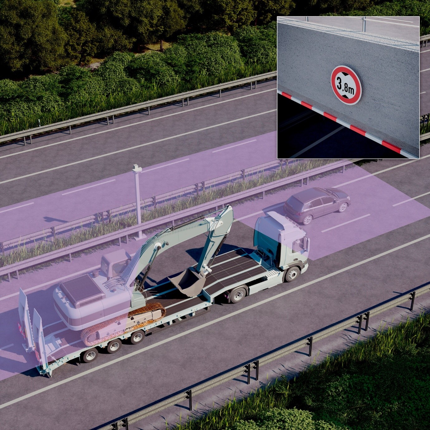 GIẢI PHÁP PHÁT HIỆN XE VƯỢT CHIỀU CAO TỪ MỘT PHÍA ĐƯỜNG VỚI SICK