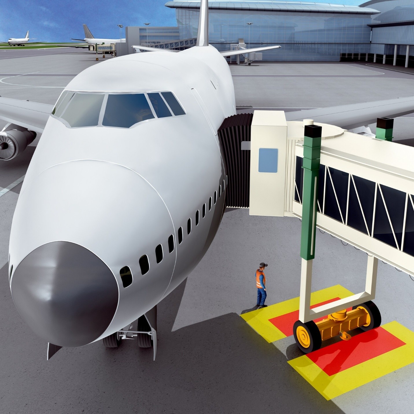 GIẢI PHÁP BẢO VỆ CON NGƯỜI VÀ TRÁNH VA CHẠM KHI VẬN HÀNH PASSENGER BOARDING BRIDGE BẰNG LIDAR, SAFETY LASER SCANNER VÀ OBJECT DETECTION SYSTEMS