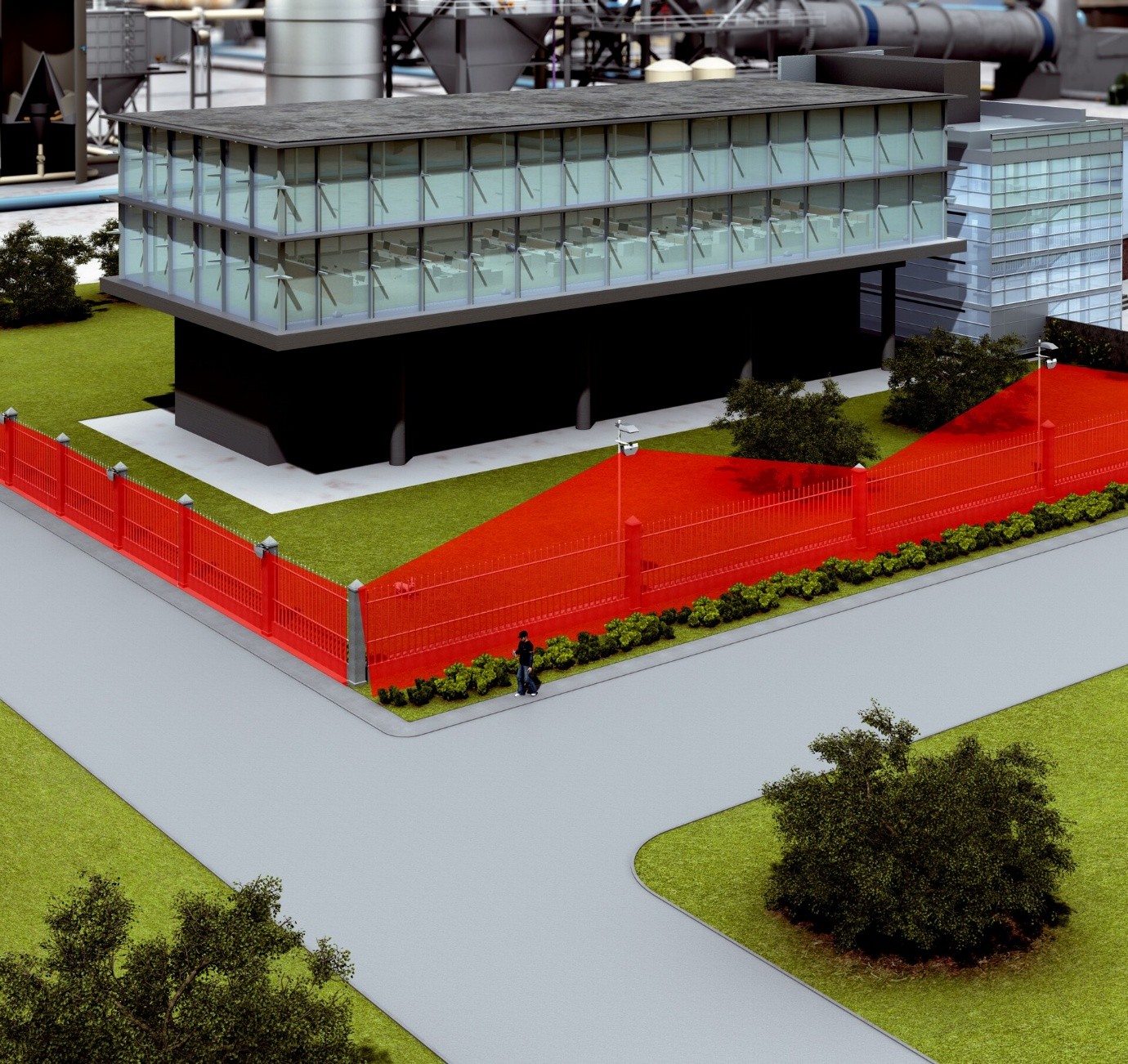 SICK – Giải pháp bảo vệ chu vi tiên tiến cho ngành vật liệu xây dựng